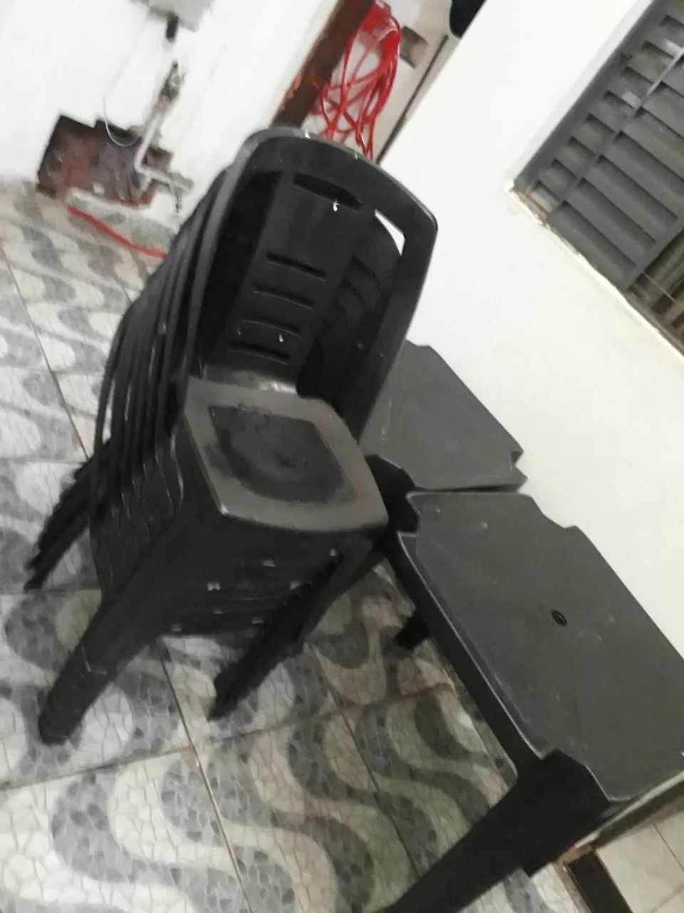 Jogo de mesa plástico 