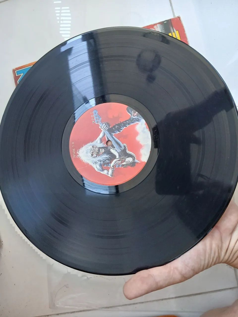 LP IRON MAIDEN A REAL LIVE ONE VINIL - CDs, DVDs etc - São Caetano