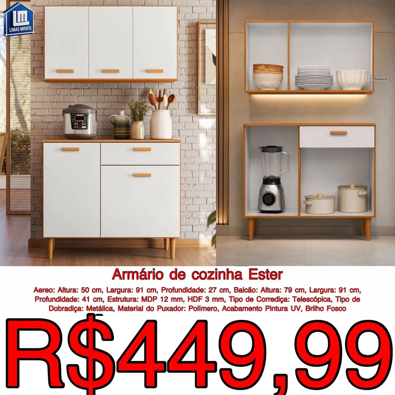 Armários de cozinha  - Foto 2