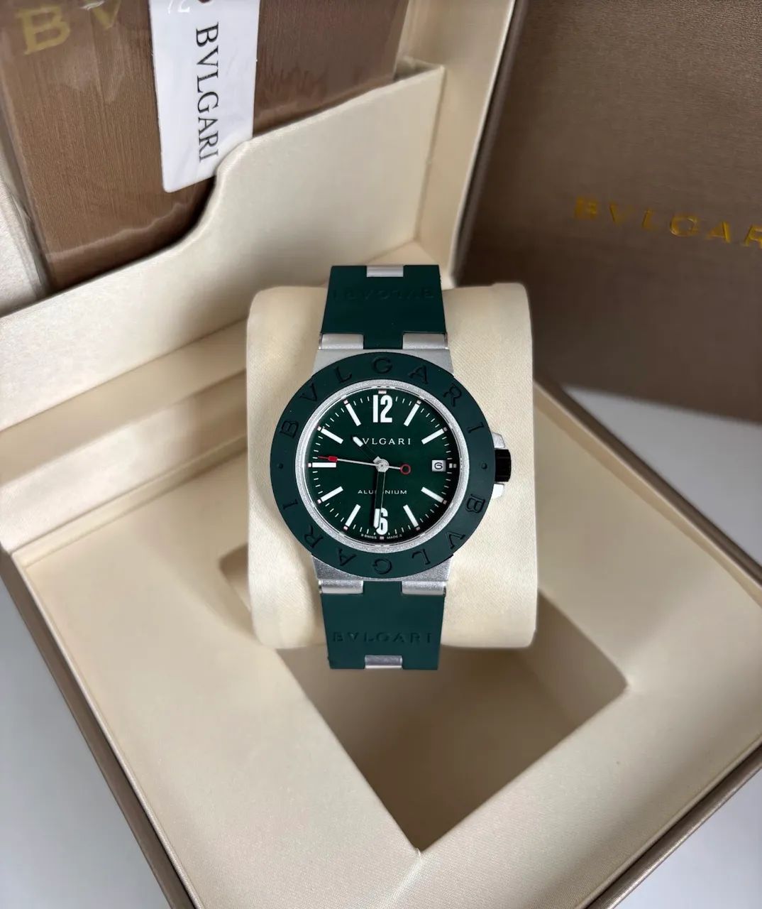 Relógio Bvlgari Aluminium 40mm Automático  - Foto 3