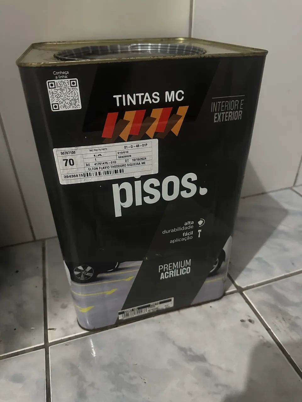 Floor Paint - Premium Acrylic (18L)