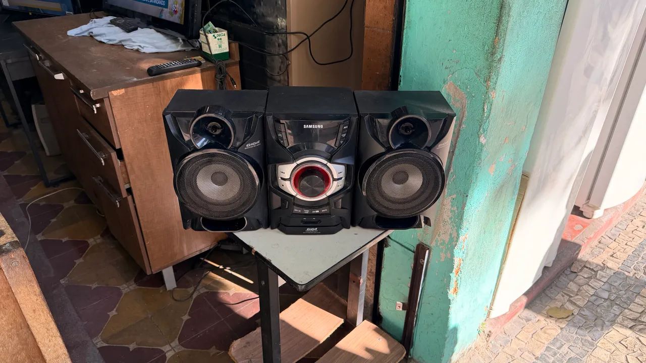 Som Samsung 200w RMS Cd/Radio/Pendrive