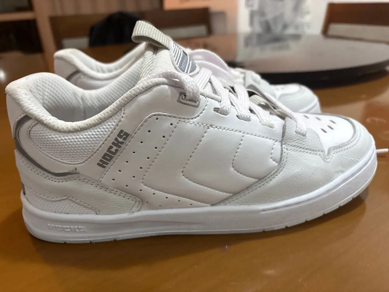 Tênis hocks formiga 011 Branco - Foto 2