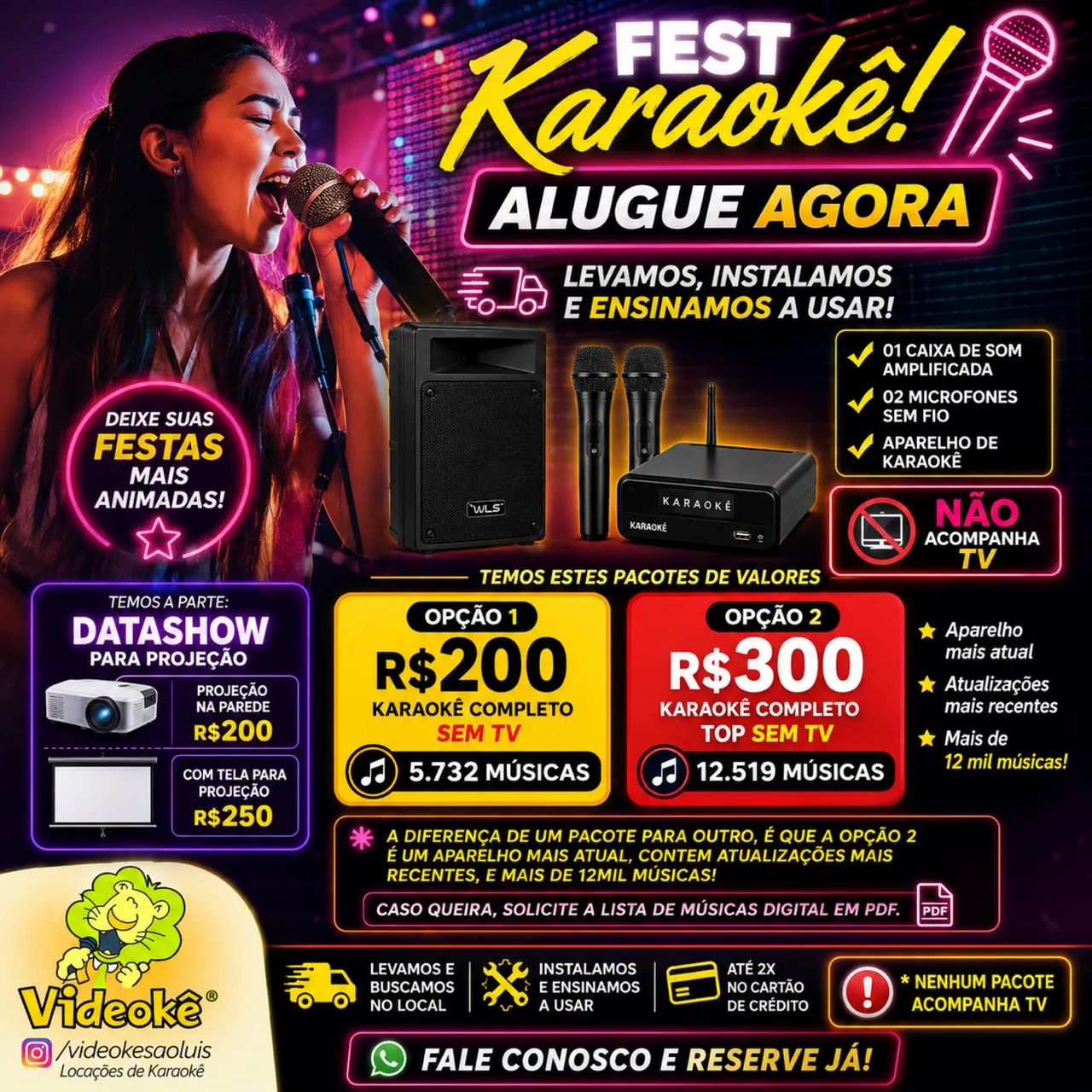Aluguel de Karaokê / Videoke - Foto 3