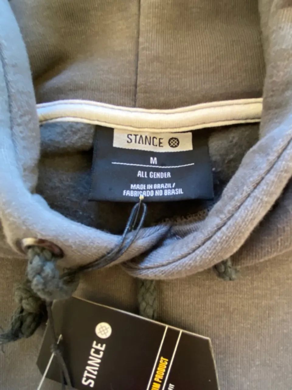 Moletom Stance Cinza - Tamanho M - Foto 2