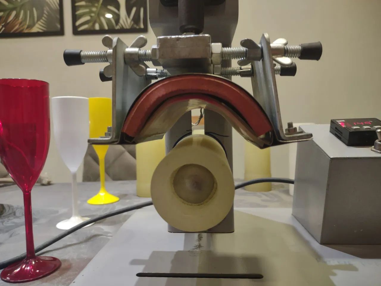 Prensa Térmica Para Longe Drinks/Copos/Canecas de Acrílico  - Foto 4