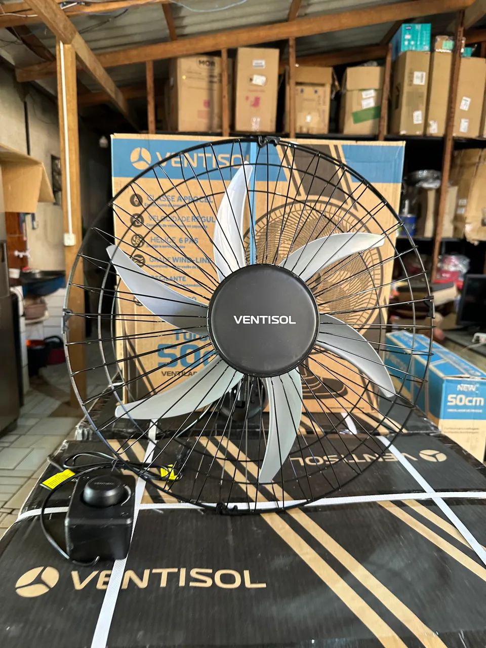 VENTILADOR DE PAREDE 50 CM - Foto 4