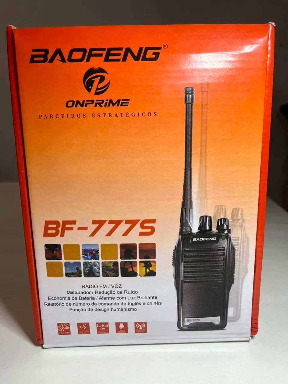 Rádio comunicador HT Baofeng BF-777S