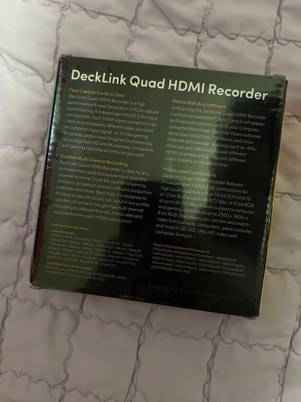 Placa de captura Decklink Quad HDMI Recorder  - Foto 2