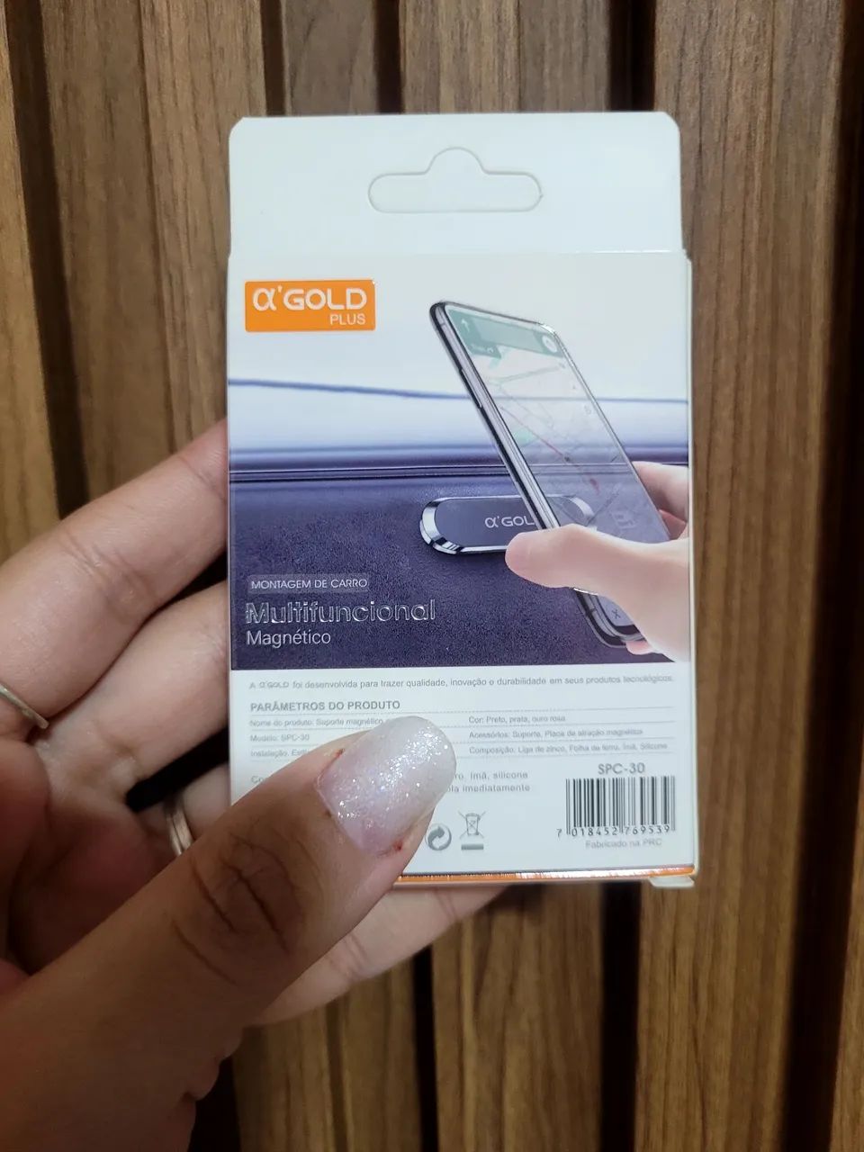 Suporte magnético para celular Carro - Foto 2