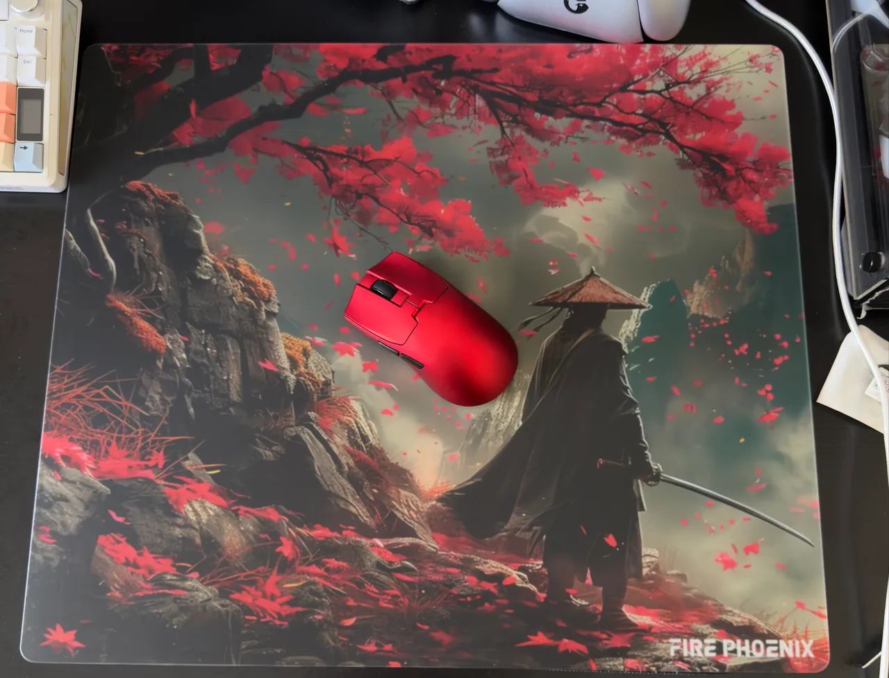 Mousepad de vidro premium speed 