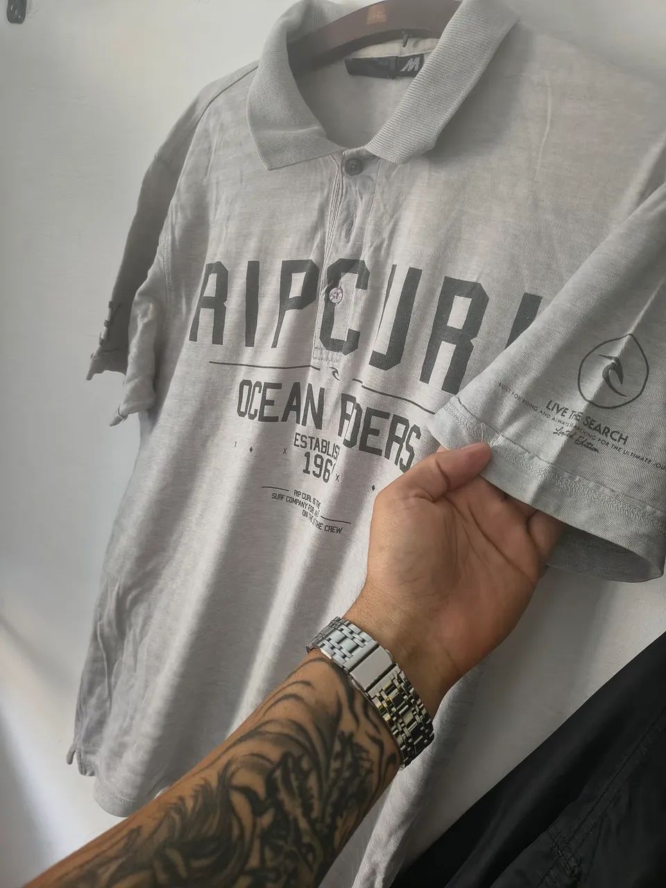 Camisa polo  Rip Curl original tamanho G - Foto 2