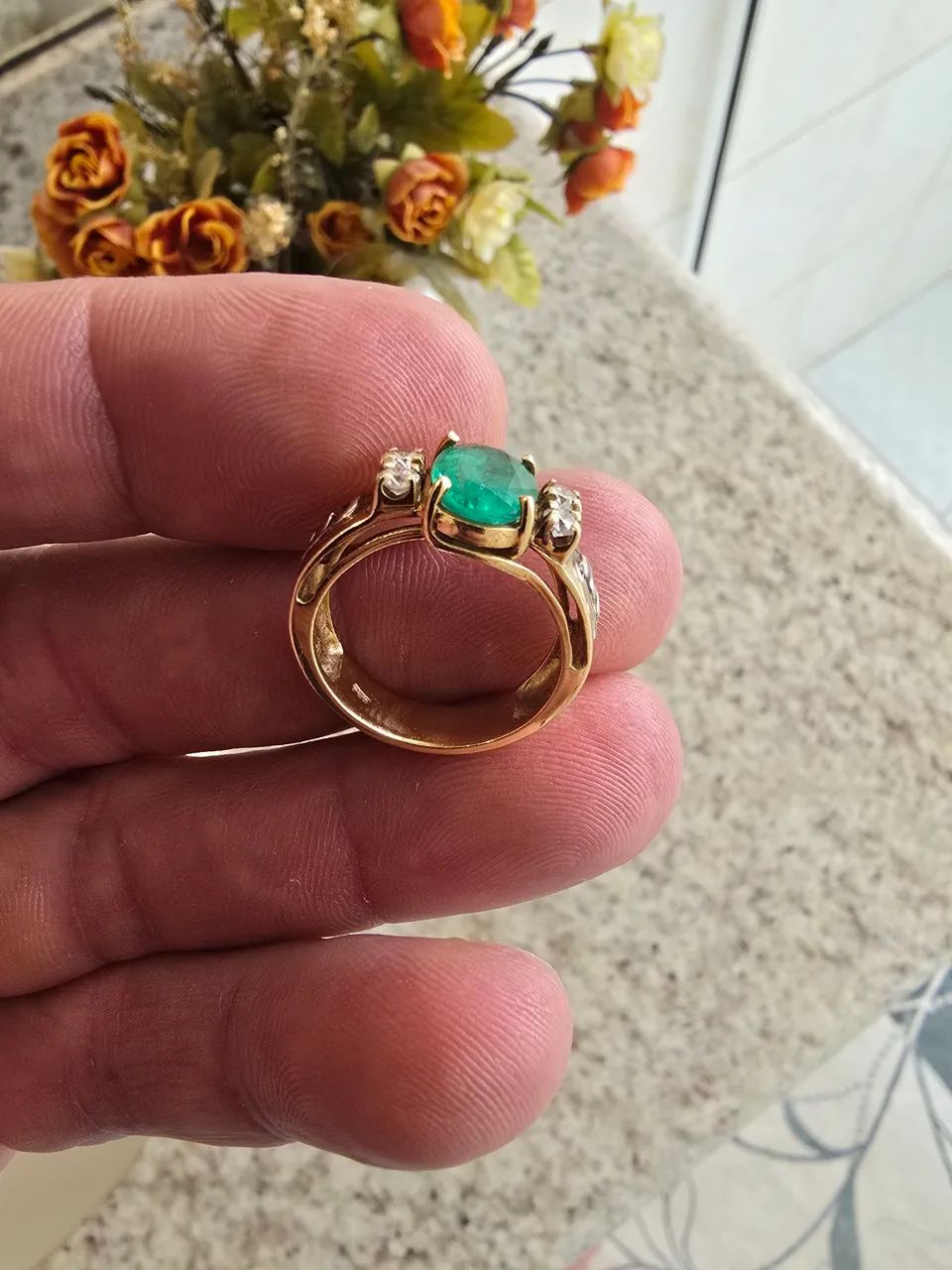 Anel em ouro maciço  - Foto 4