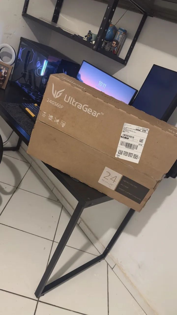 Monitor LG UltraGear 24" IPS FHD 144Hz 1ms - Foto 4