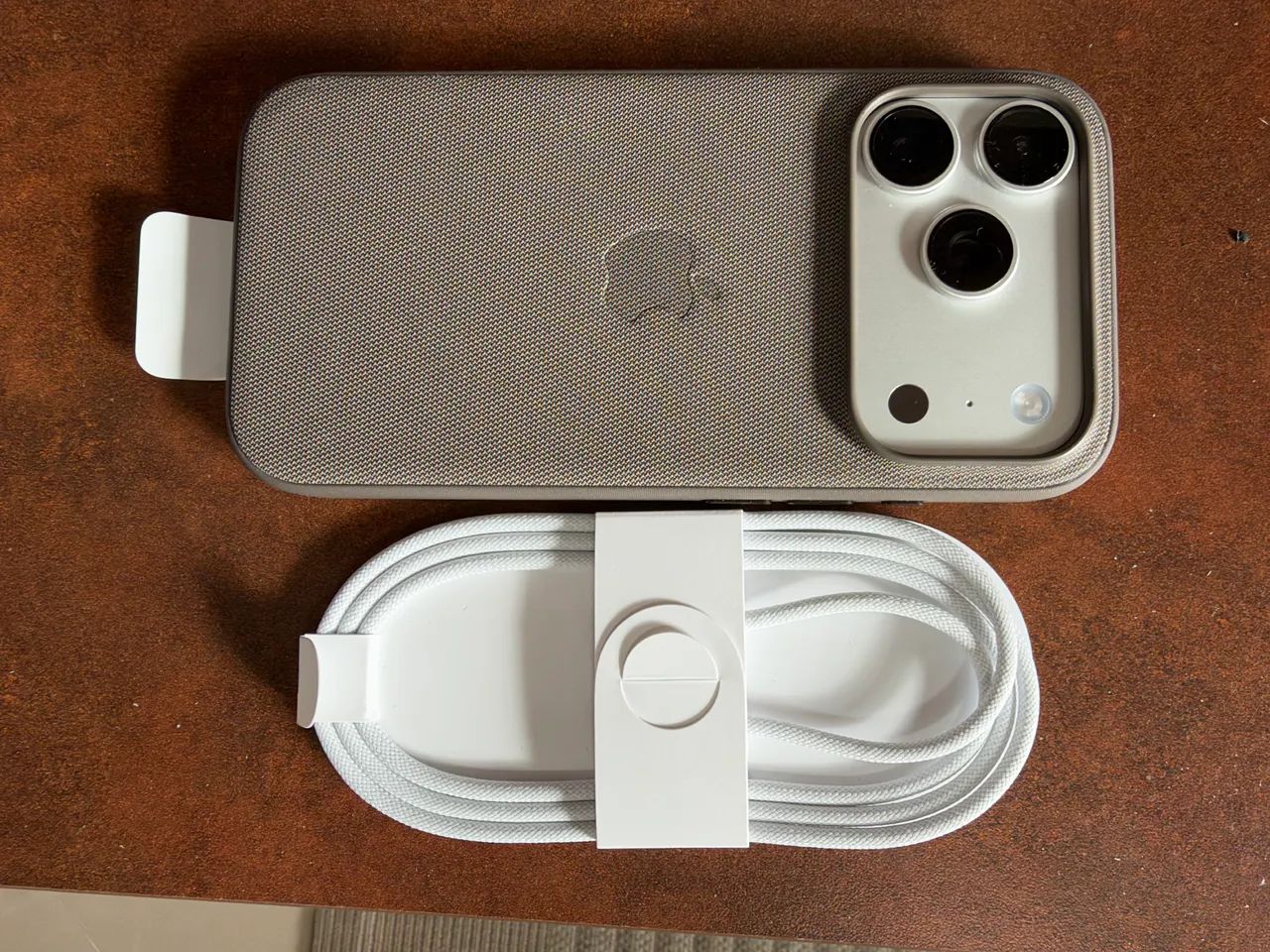 IPHONE 18 PRO 256 gb COM NOTA FISCAL APPLE - Foto 2
