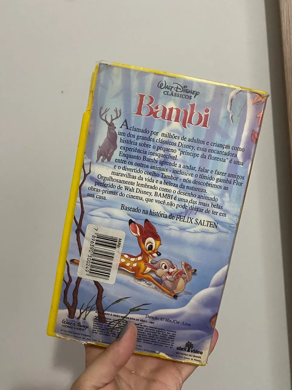 Fita VHS Bambi o filme  - Foto 3