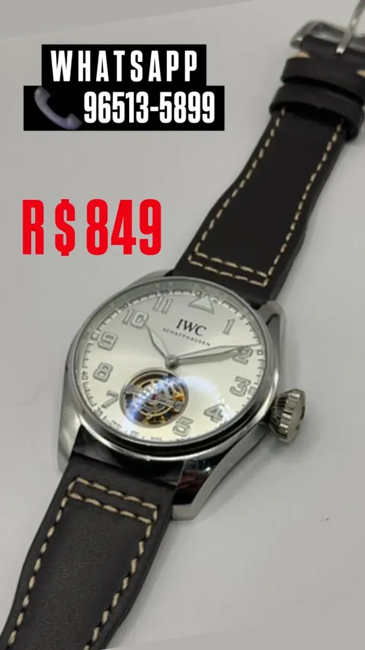 Relógio IWC SHAFFHAUSEN AUTOMÁTICO BIG PILOT - Foto 3