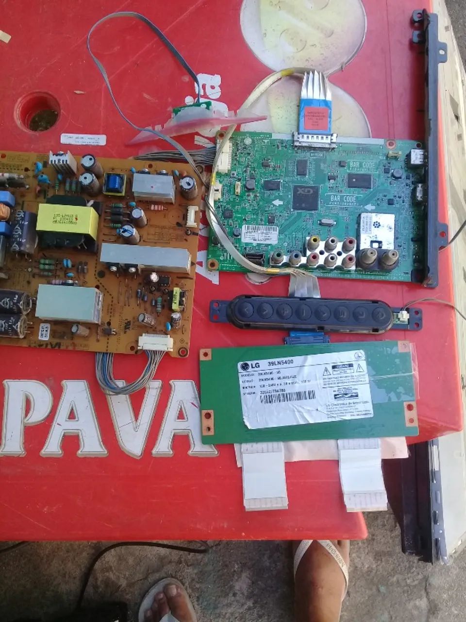 Kit de placas TV LG 39LN5400