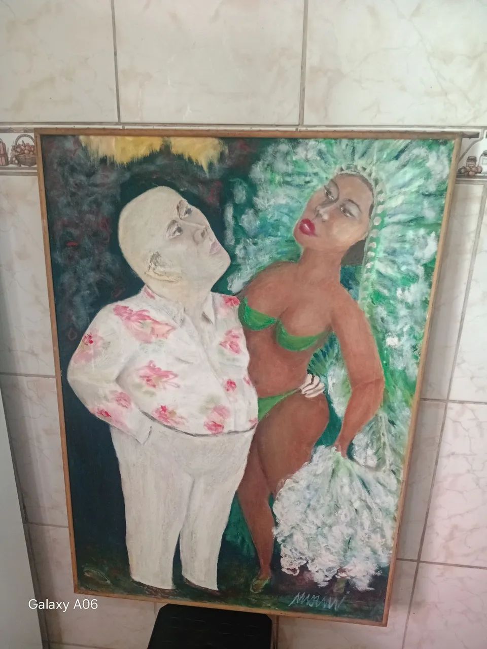 Quadro antigo pintura  - Foto 4