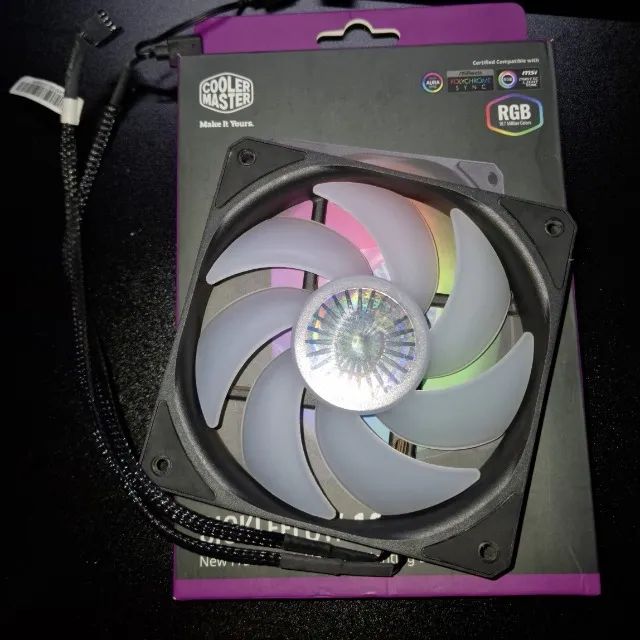 Fan Cooler Master Sickleflow 120 ARGB - Seminova - Foto 2