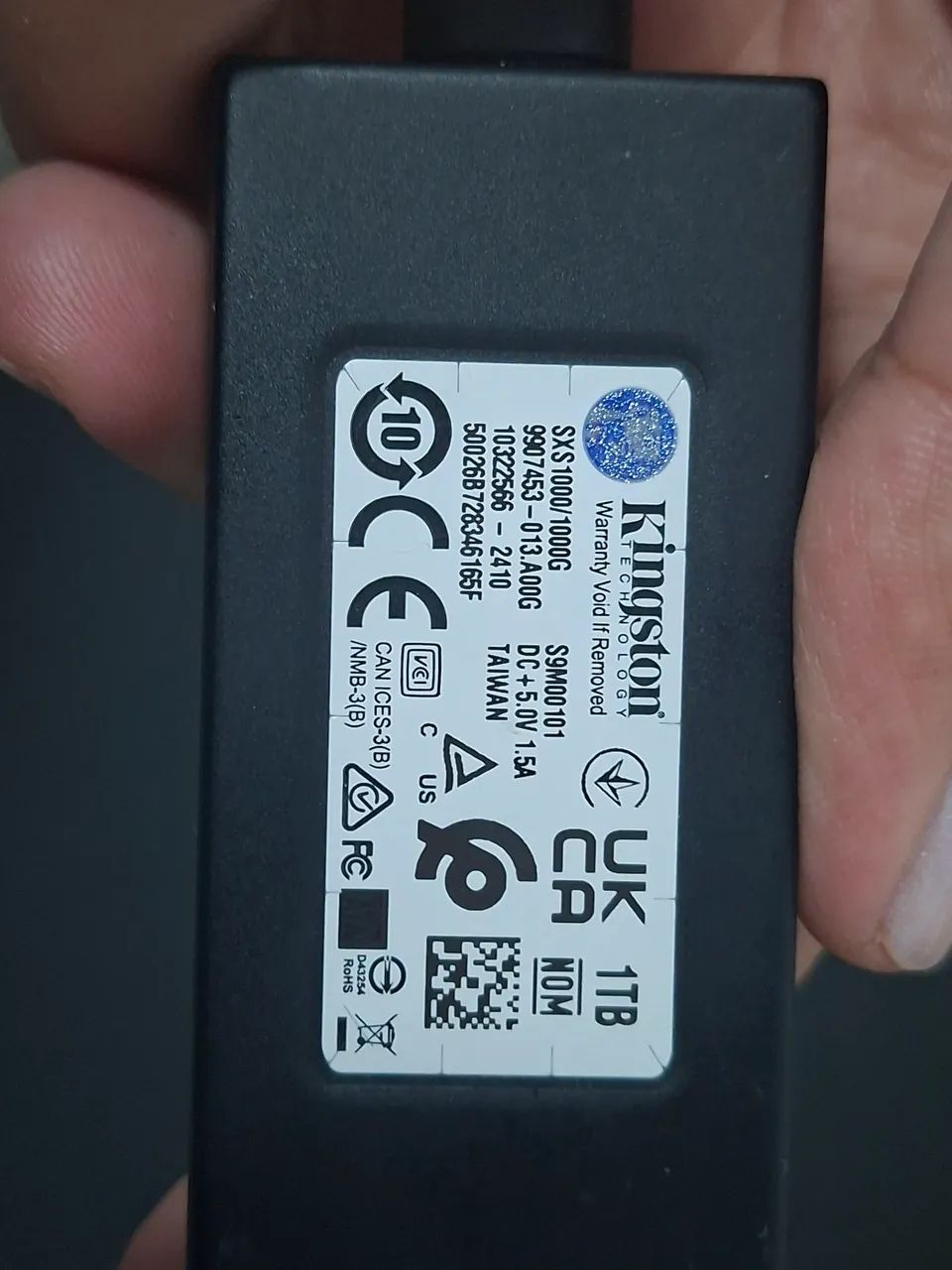 SSD Externo Kingston XS1000, 1TB - Foto 3