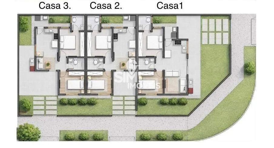 CASA 02 QUARTOS NO BERTAVILLE EM FASE DE ACABAMENTO - Foto 2