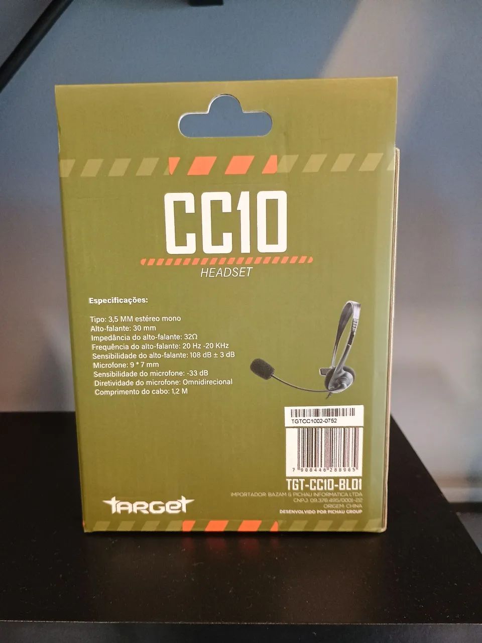 Headset CC10 TGT-CC10-BL01 - Foto 2