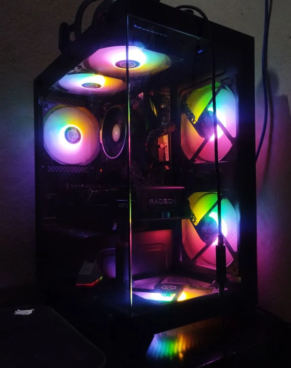 PC GAMER RYZEN 5 5600GT RX 7600 - Foto 2