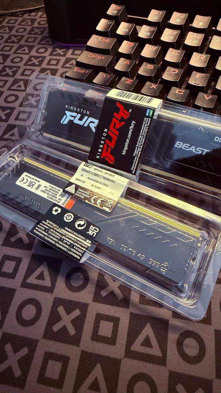 Kingston Fury Beast 16gb 3200hz - Foto 4