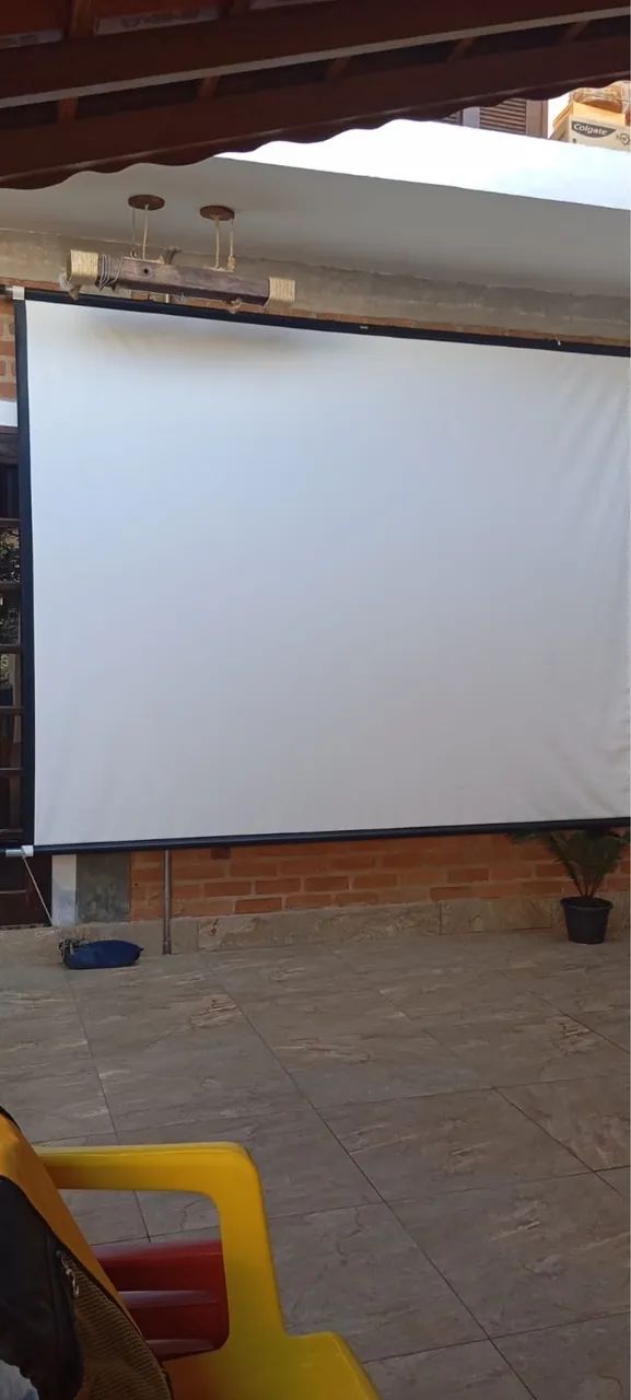 VENDE-SE TELA DE PROJETOR - Foto 2