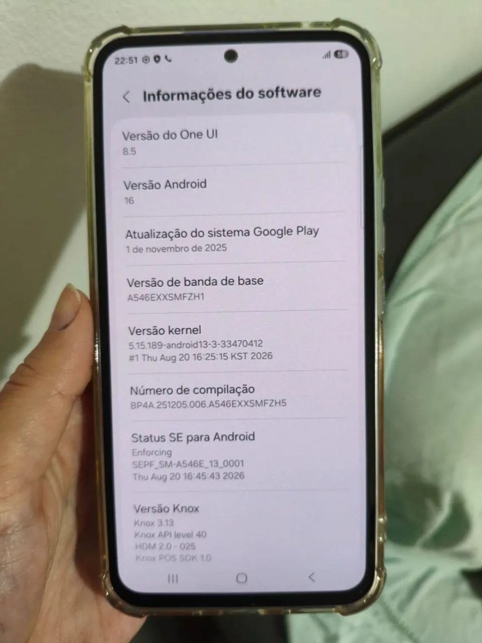 A54 128 GB Lilás - Foto 3