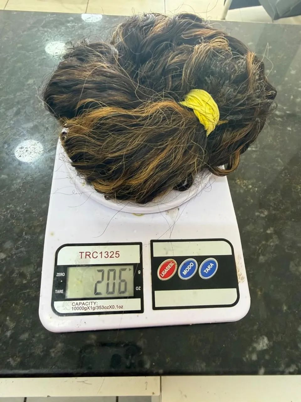 Vendo Cabelo humano cacheado com mechas oportunidade - Foto 4