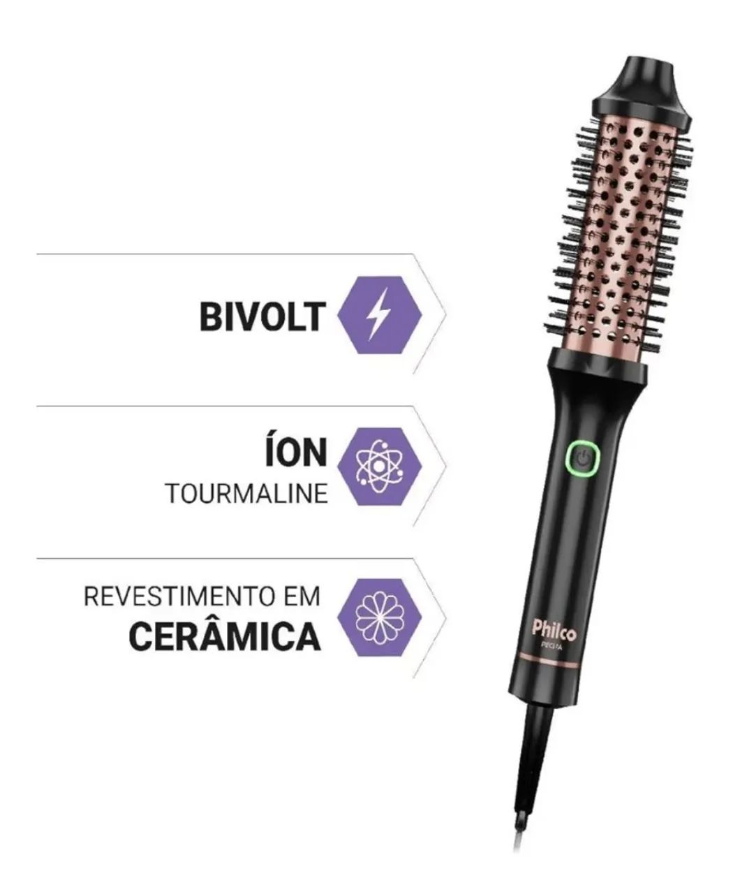 Escova Modeladora BIVOLT  