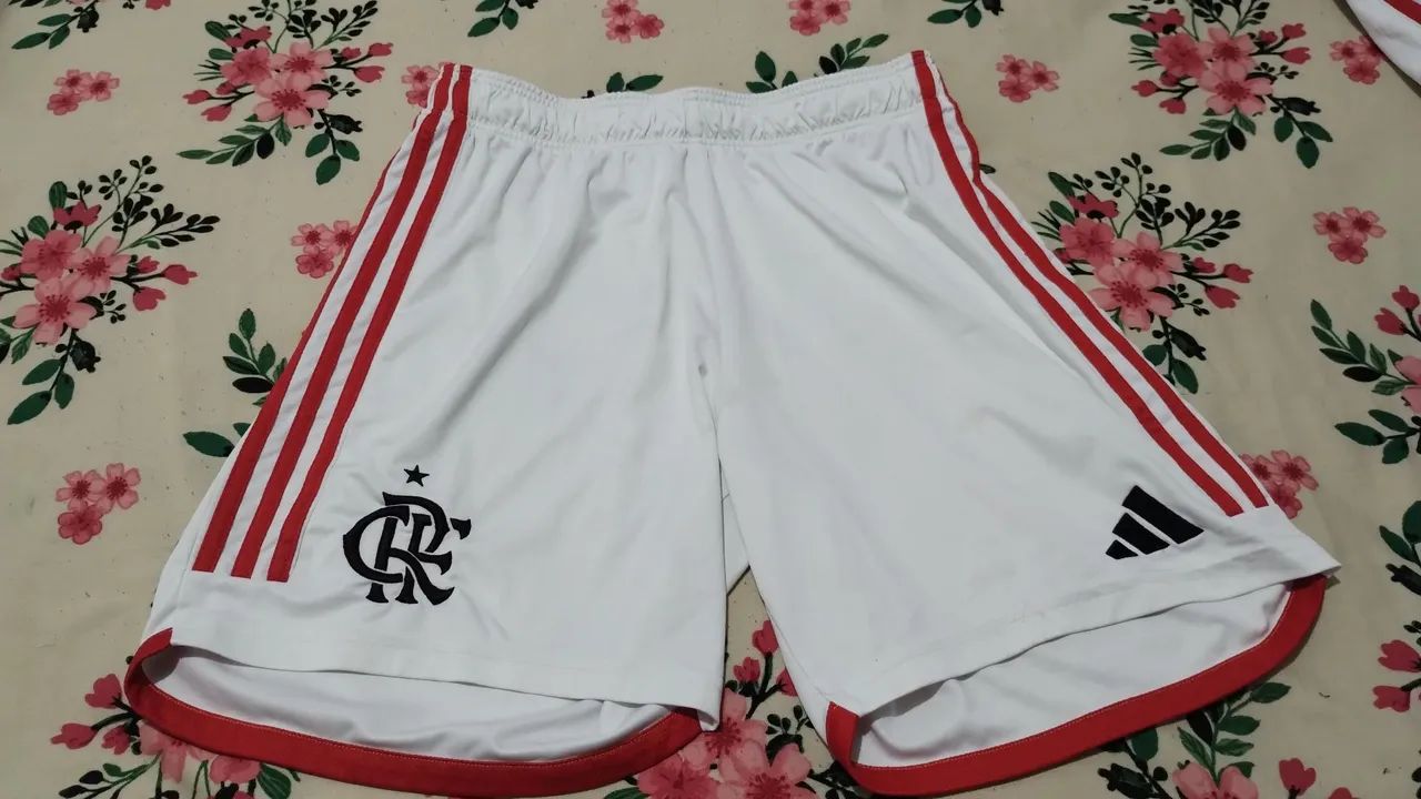 Calção do Flamengo 2023 Branco  - Foto 3