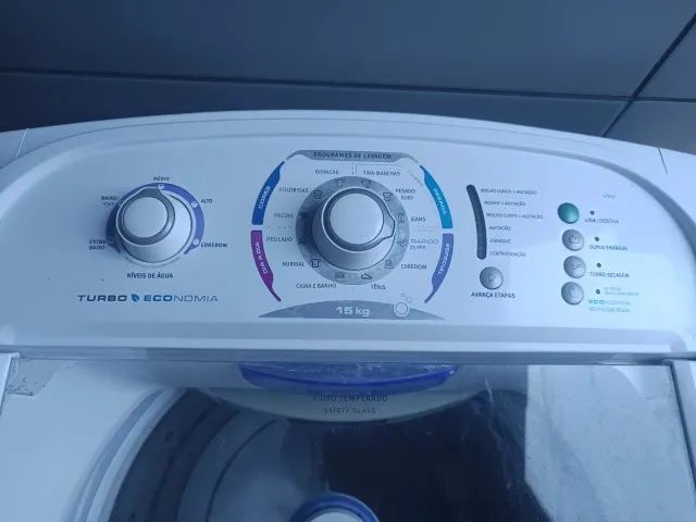 Máquina de lavar Eletrolux 15kb - usada - Foto 2