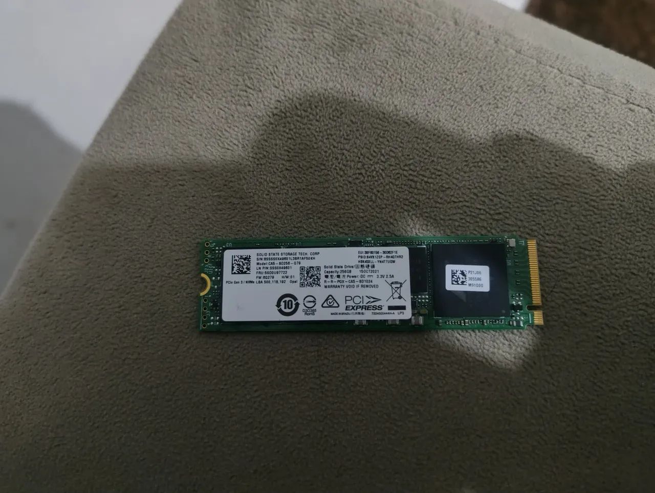 SSD nvme gen 3 256GB - Foto 2