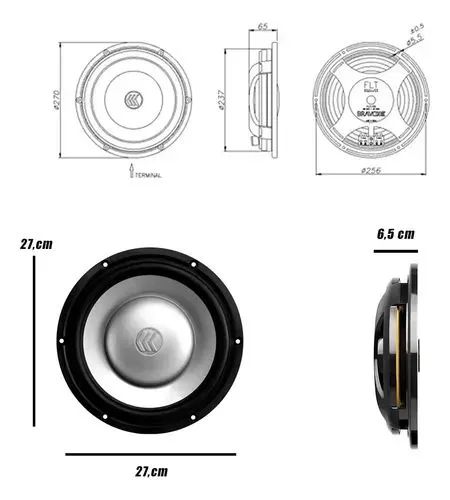Subwoofer bravox 