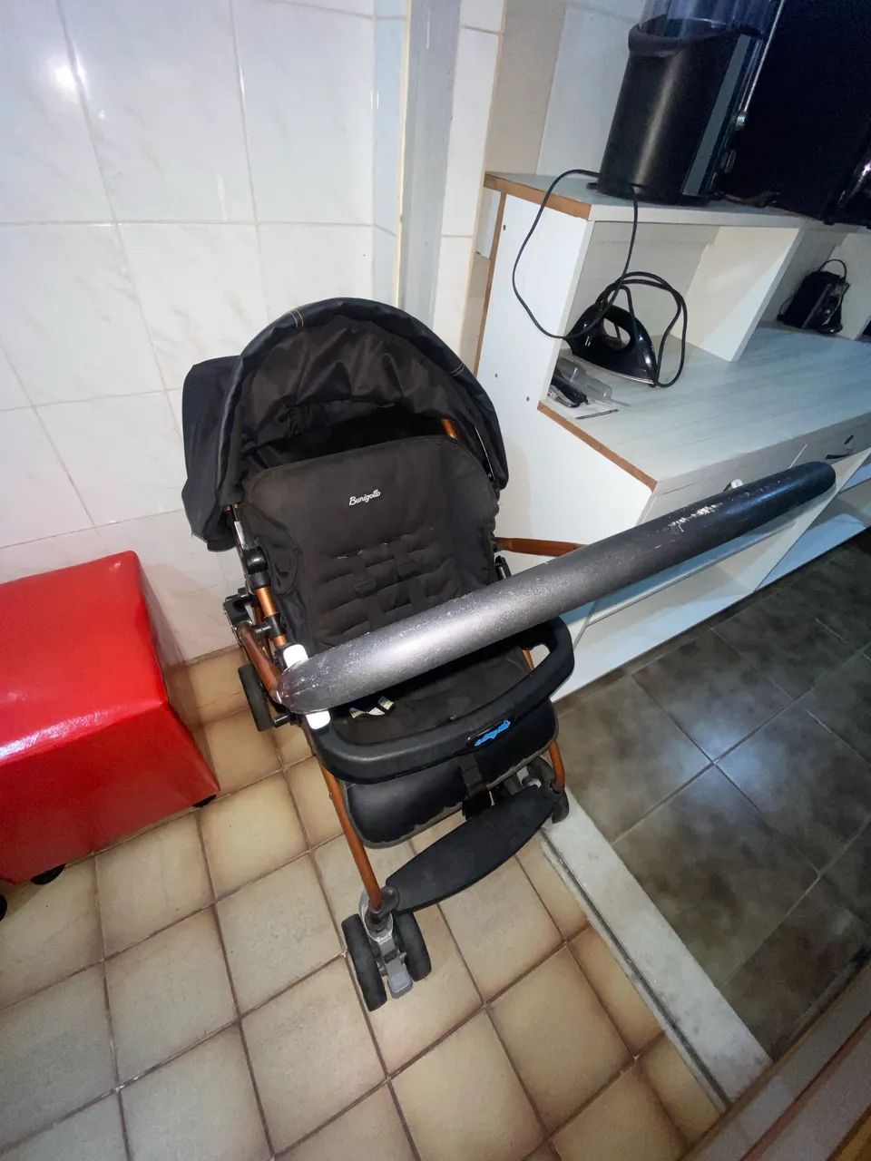 Carrinho de bebê burigotto pra vender rápido  - Foto 5