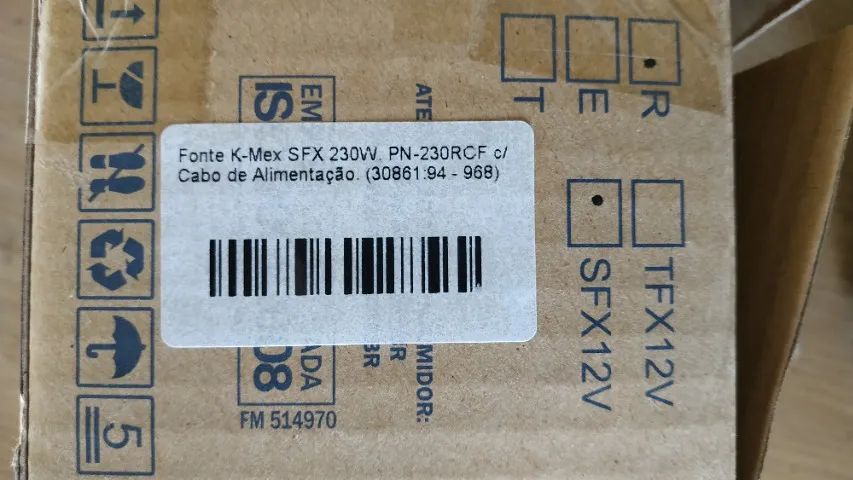 Fonte ATX DR.HANK 230W Real - Nova - Caixa Original - Foto 4