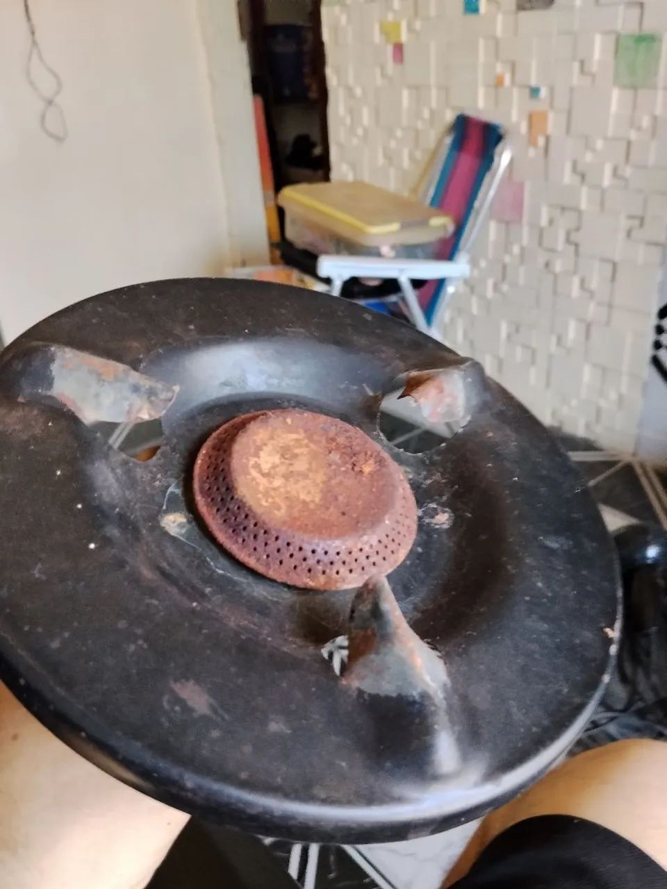 Fogareiro a Gas Encaixe<br>para Botijao - Foto 3
