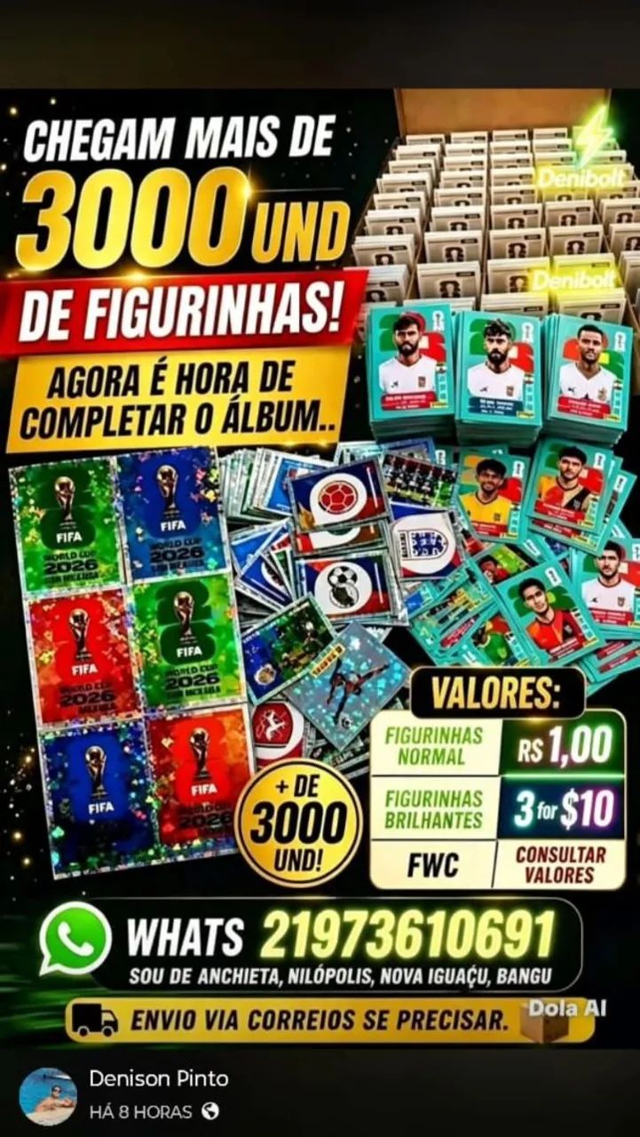 Figurinhas da copa 2026 - Foto 4