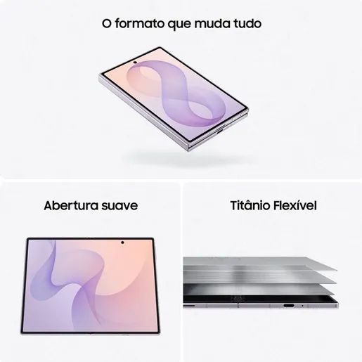 IMPERDÍVEL Z Fold 8 Preto com NF e Garantia - Foto 5