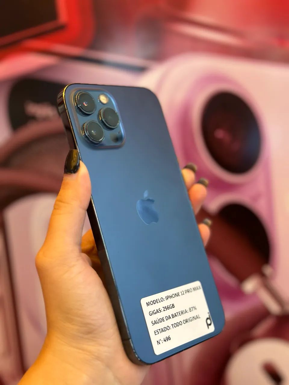 IPHONE 12 PRO MAX 256GB - SEMINOVO 