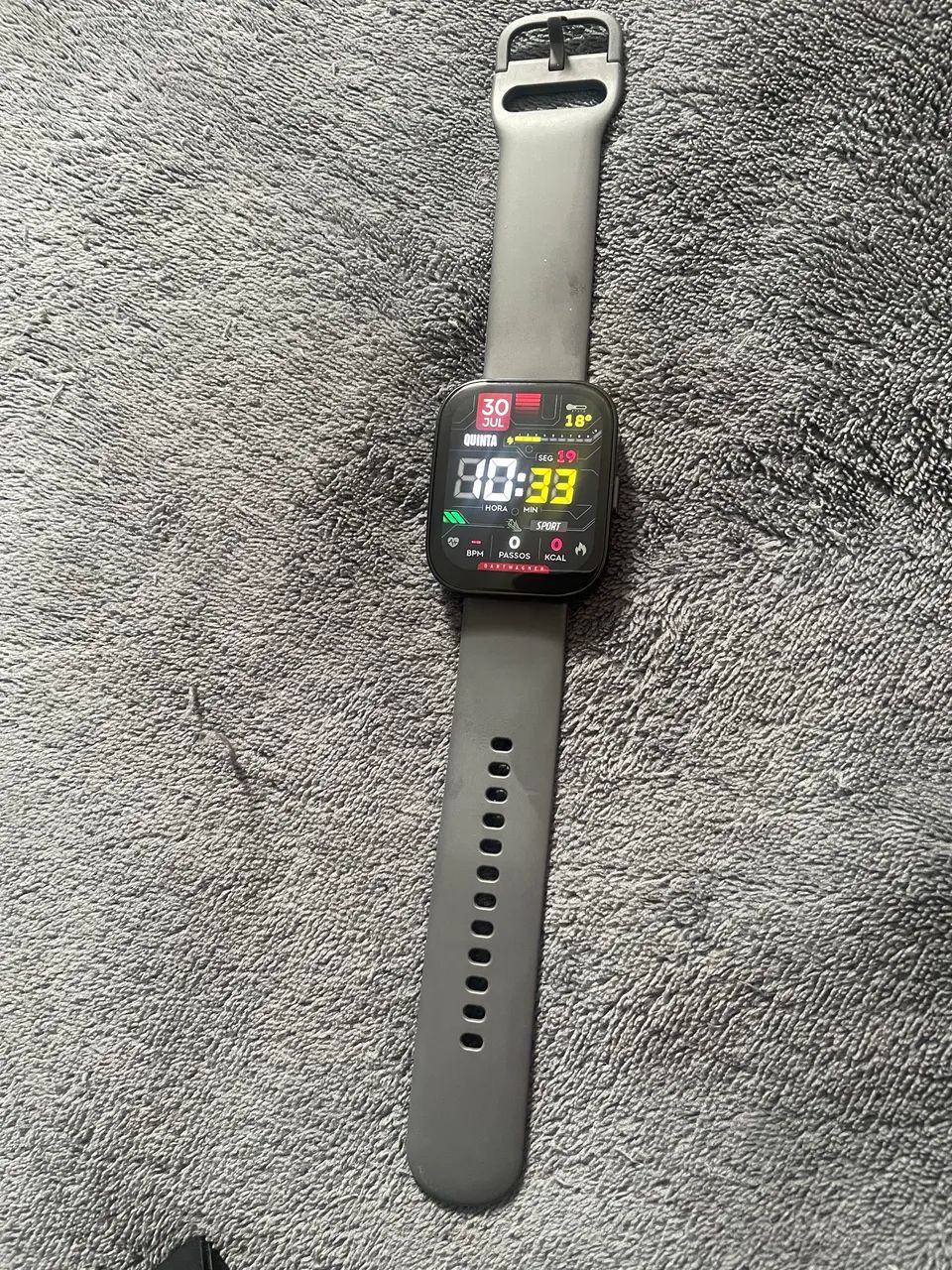 Smartwatch Amazfit Bip 5 Original Preto - Foto 5