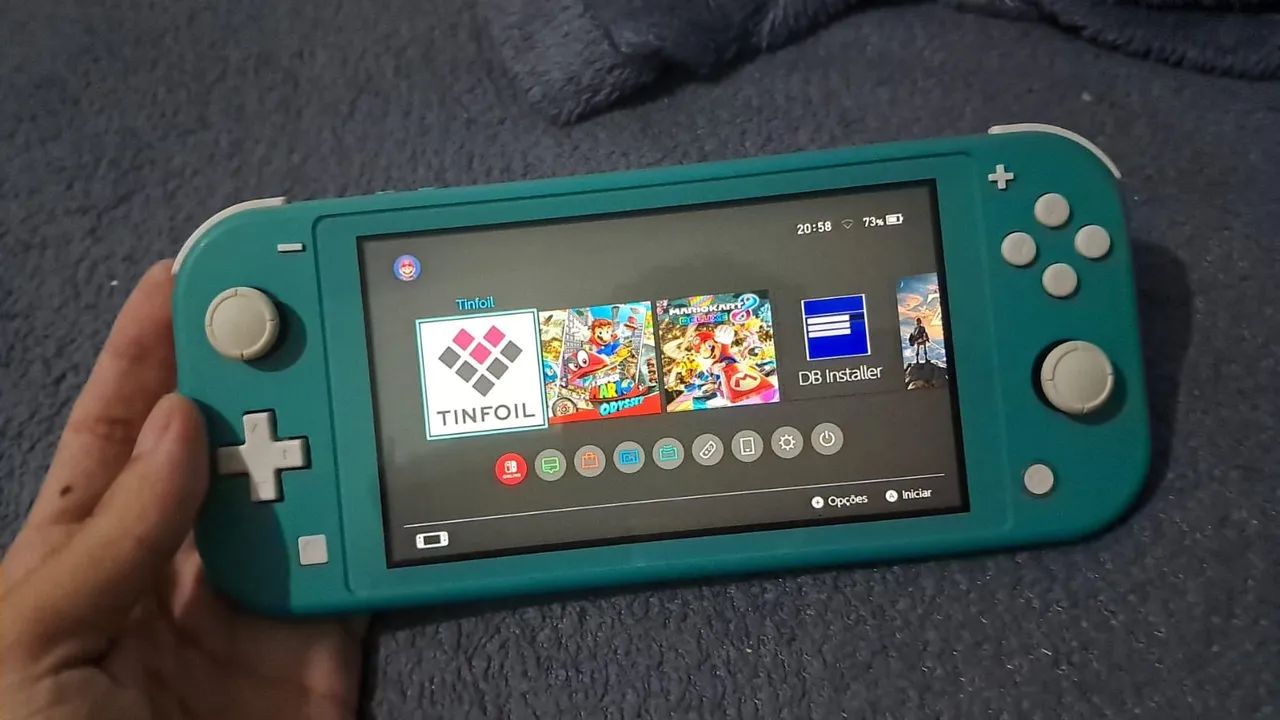 Switch Lite desbloqueado 128 gb