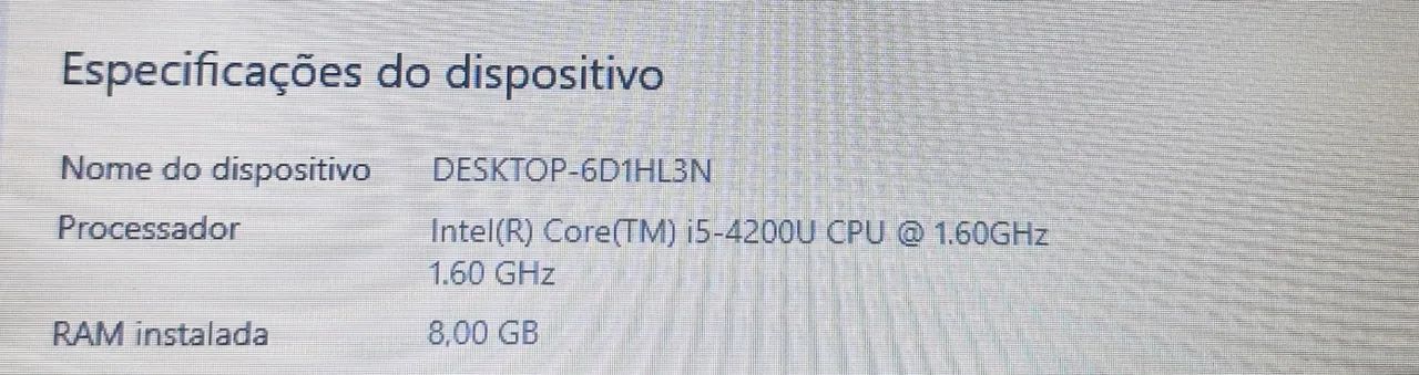 Notebook Dell | i5 de 4° Geração | 8GB de RAM | SSD | Windows 10+Office - Foto 3