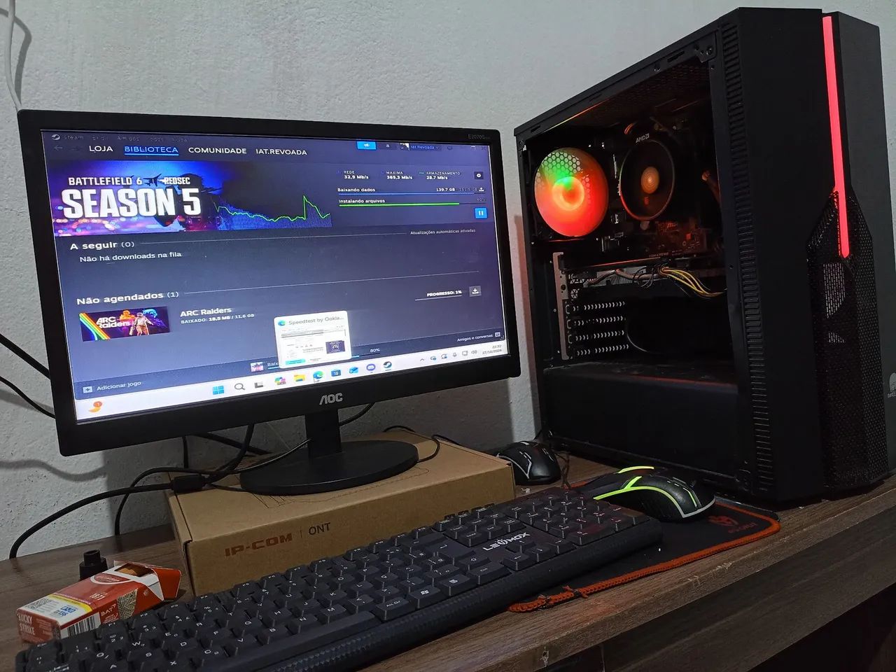 Rayzen 3 3200G + RX 580 8 GIGAS - Foto 4