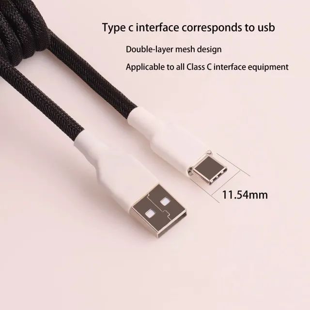 (SEMI-NOVO) VENDO CABO COILED PARA TECLADO MECANICO DA MARCA LANO - Foto 5