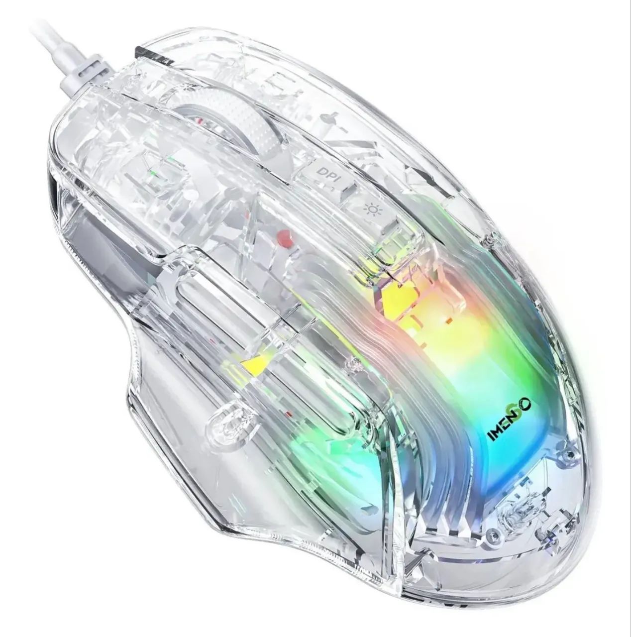 Mouse Para Jogos Usb Led Gamer Imenso - Foto 4