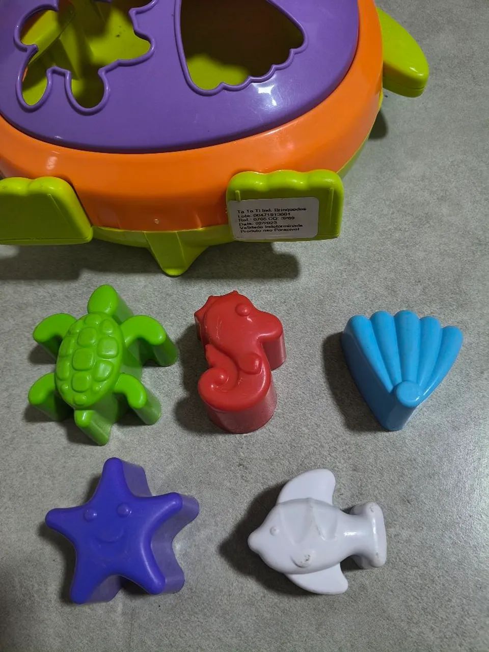 Brinquedo de encaixe completo POUCO USADO  - Foto 4